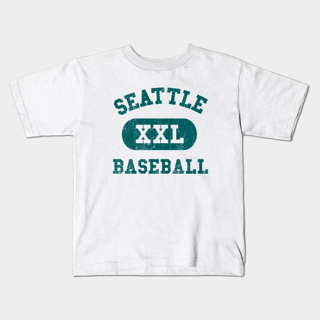 Seattle Baseball Kids T-Shirt by sportlocalshirts